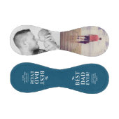 パパ最高のEver Father's Day 2 Photo Collage 野球ボール (パネル)