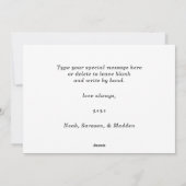 パパ最高のEver Father's Day 3 photo Collage シーズンカード (裏面)