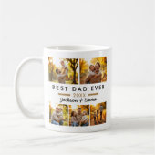 パパ最高のEver Father's Day 5 Photo Collage コーヒーマグカップ (左)