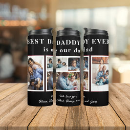 パパ最高のEver Father's Day 5 photo collage タンブラー