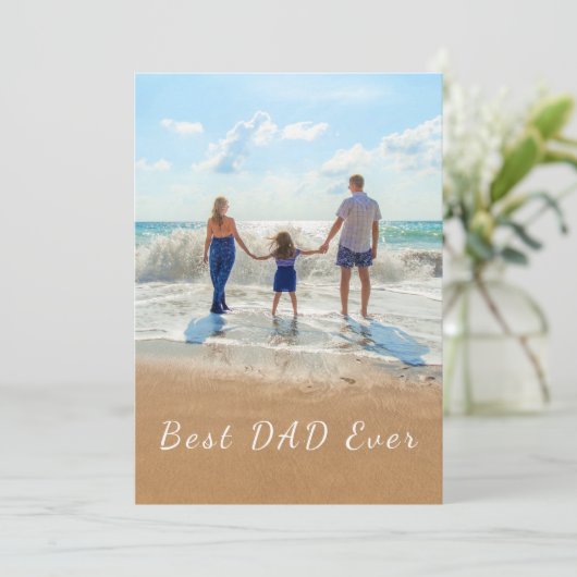 パパ最高のEver Father's Day Card with Your Photos (スタンド正面)