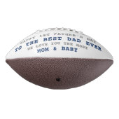 パパ最高のEver First Father's Day 4 Photo Collage アメリカンフットボール (回転270)