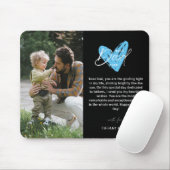 パパ最高のEver Happy Father's Day写真記念Keepsake マウスパッド (マウス)