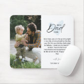 パパ最高のEver Happy Father's Day写真記念Keepsake マウスパッド (マウス)