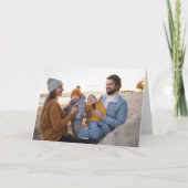 パパ最高のEver Photo Collage Happy Father's Day カード (裏面)