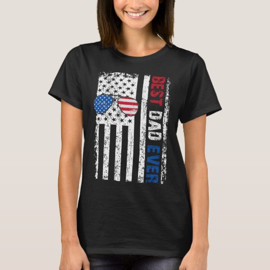 パパ最高のEver Shirts ForパパDaddy Faters Day 4th Tシャツ (正面)