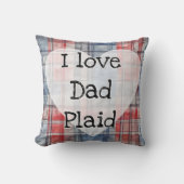 パパ格子編集可能ピロー クッション (正面)