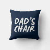 パパ椅子 |父ユーモアのあるの日パパ クッション (裏面)