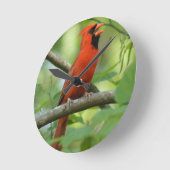 パパ歌って！ ラウンド壁時計 (傾斜)