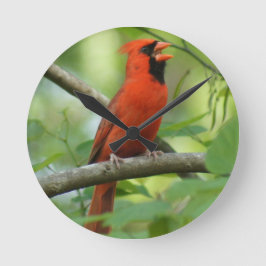 パパ歌って！ ラウンド壁時計