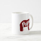 パパ熊の面白い父の日ギフト コーヒーマグカップ (正面右)