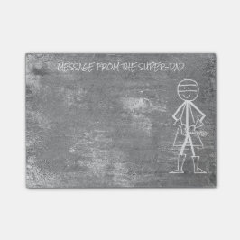 パパ父からのメッセージ – グレーストーンセメントヒーロー ポストイット