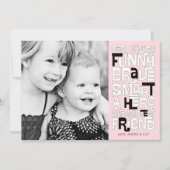 パパ父のデイカードに色を付ける 招待状 (正面)