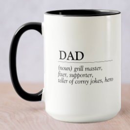 パパ父の日の定義 マグカップ