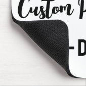 パパ父の日の父の誕生日パパカスタム マウスパッド (コーナー)