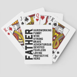 パパ父の日パパ誕生日父クリスマス トランプ