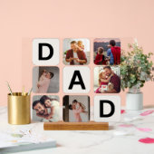 パパ父の日フォトコラージュのアクリルサイン アクリルサイン (ウェディング)