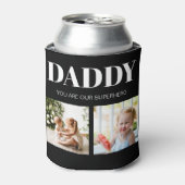 パパ父の日フォトコラージュカスタム 缶クーラー (缶正面)