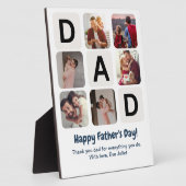 パパ父の日フォトコラージュプラーク フォトプラーク (側面)