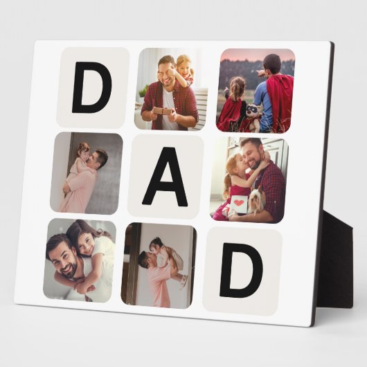 パパ父の日フォトコラージュプラーク フォトプラーク (側面)