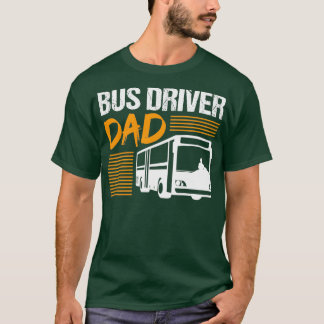 パパ父バス運転手の職業の仕事ギフト Tシャツ