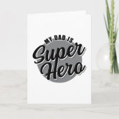 パパ父親父の日ギフト最高のおもしろいアイディア カード (正面)