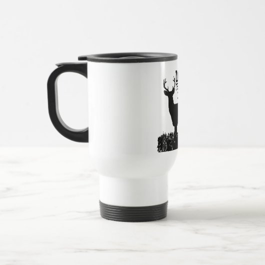 パパ狩りの伝説の引用文の父の日のスポーツ トラベルマグ (左)