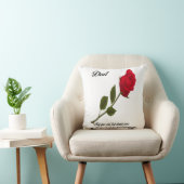 パパ独身のレッドローズ クッション (椅子)