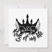 パパ王の父の日 カード (正面)