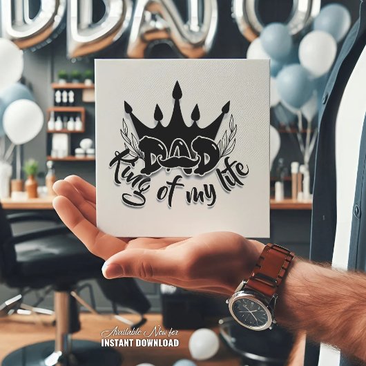 パパ王の父の日 カード