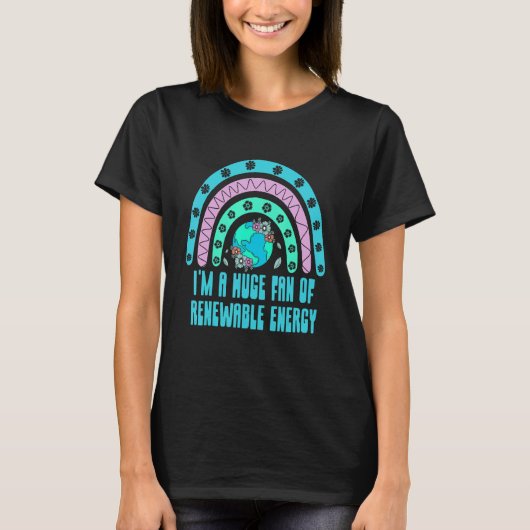 パパ環境科学者天才エコロジーダディE Tシャツ (正面)