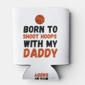 パパ生まれとバスケを撮るために 缶クーラー (裏面)