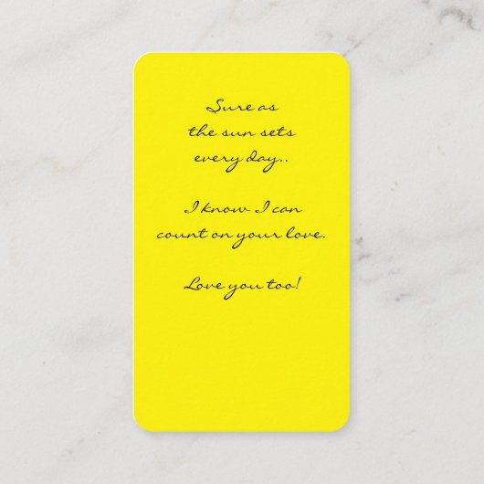 パパ用エンクロージャカード エンクロージャーカード (裏面)