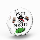 パパ用ギフト#fathersdaygiftゴルフパーソナライズされたパパ フォトブロック (左)