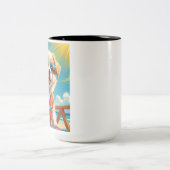 パパ用コーヒーマグ ツートーンマグカップ (中央)