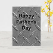 パパ用ダイヤモンドメッキ カード (黄色い花)