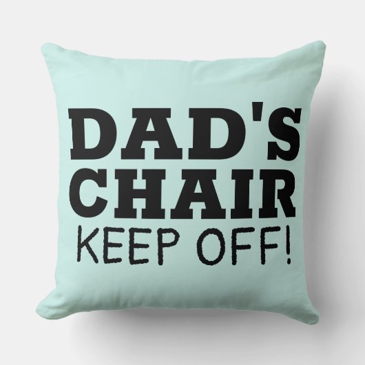 パパ用椅子枕 クッション (正面)