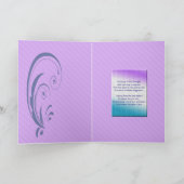 パパ用誕生日モダン及びシック カード (内部)