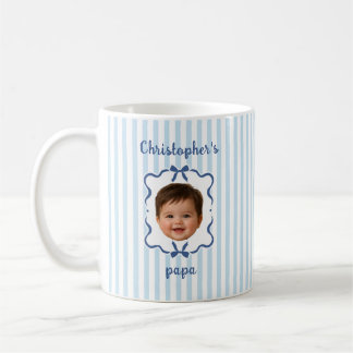パパ用 オリジナル赤ちゃん写真入りコーヒーマグカップ コーヒーマグカップ