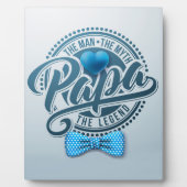 パパ男の神話の伝説のプラーク フォトプラーク (正面)