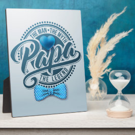 パパ男の神話の伝説のプラーク フォトプラーク