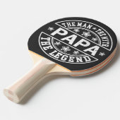 パパ男の神話の伝説の父の日 卓球ラケット (正面アングル)