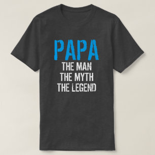 パパ男の神話の伝説 Tシャツ