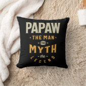 パパ男の神話ザ伝説 – おじいちゃん クッション (ブランケット)