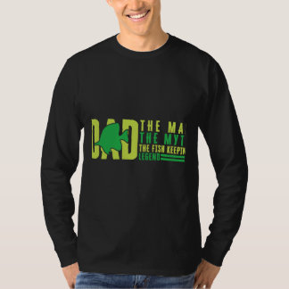 パパ男の神話ザ魚の伝説のアクア保ー Tシャツ