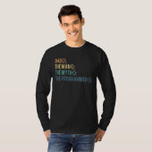 パパ男の神話プログラマー Tシャツ (正面フル)