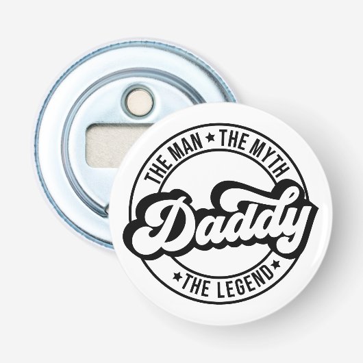 パパ男ザ神話ザ伝説paパパ男性パパ 栓抜き (正面)