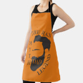 パパ男、神話、伝説の文字オレンジ エプロン (インサイチュ)