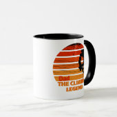 パパ登山の伝説 マグカップ (正面右)