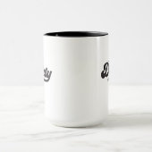 パパ確立レトロスタイル父の日 マグカップ (中央)